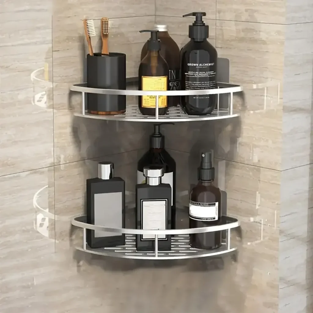 étagère de douche